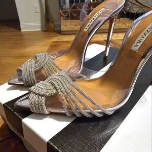 Aquazzura Gatsby slingback pumps